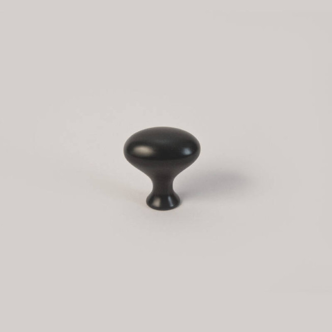 Buton Mobilier Modern 13151, Design Cilindric Minimalist, Finisaj Premium, negru