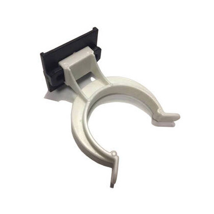 Clip pentru Plintă Axilo 78, Häfele, Fixare pe Sistem de Nivelare, alb/negru