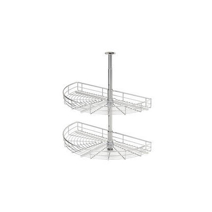 Mecanism Carousel Häfele Classic Premium, 1/2 Rotație (180°), pentru Corp de Colț