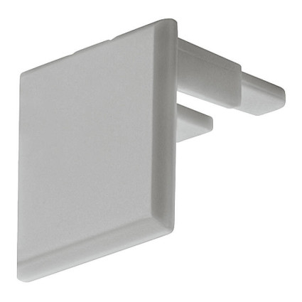 Accesorii Finisaj pentru Profil LED Häfele Loox, Montaj pe Suprafață – Capace Terminale pentru Profil cu Carcasă Dispersor