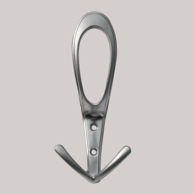 Cuier Mobilier 8114L, Design Modern și Robust, Agățătoare Dublă pentru Hol, Dressing sau Baie, Aluminiu