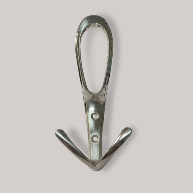 Cuier Mobilier 8114L, Design Modern și Robust, Agățătoare Dublă pentru Hol, Dressing sau Baie, Inox