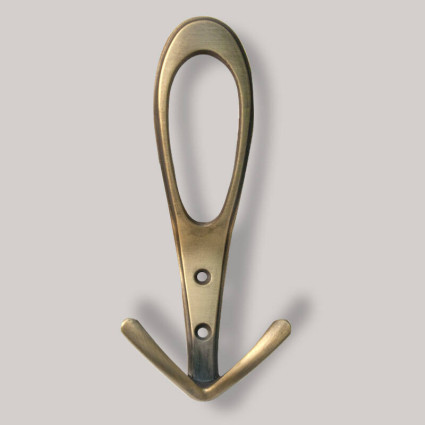 Cuier Mobilier 8114L, Design Modern și Robust, Agățătoare Dublă pentru Hol, Dressing sau Baie, Antichizat