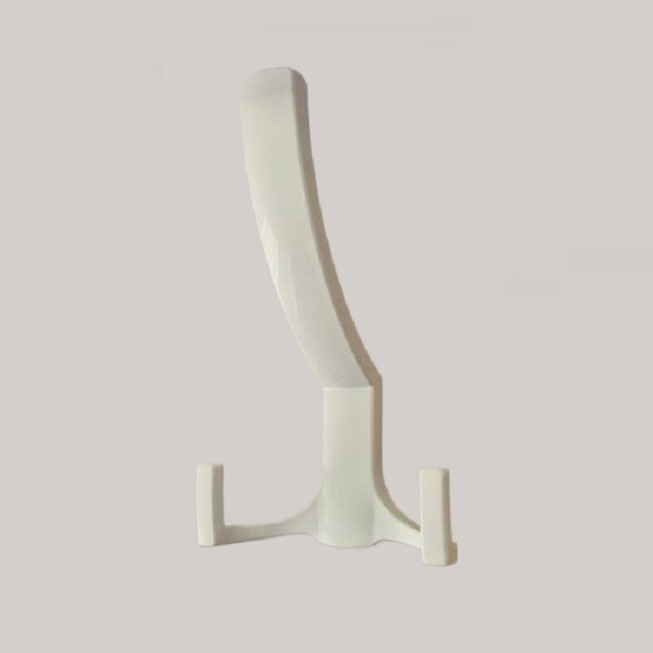 Cuier Metalic H5638, Suport Vertical pentru Haine, Design Modern și Stabil pentru Hol, Alb