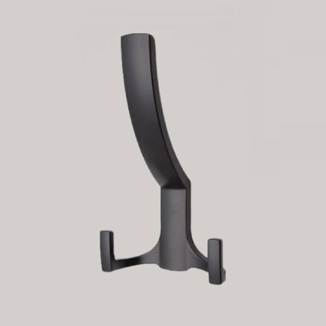 Cuier Metalic H5638, Suport Vertical pentru Haine, Design Modern și Stabil pentru Hol, Negru