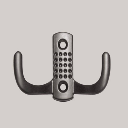 Cuier Metalic Tip Pom 641B, Suport Practic pentru Haine, Ideal pentru Hol, Birou sau Săli de Așteptare, Negru