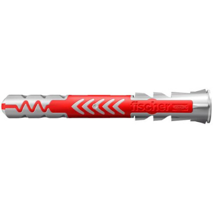 Set 25 x Diblu universal Fischer DuoPower 10x80 mm 538252 – fixare profesională pentru sarcini grele în beton, BCA și zidărie