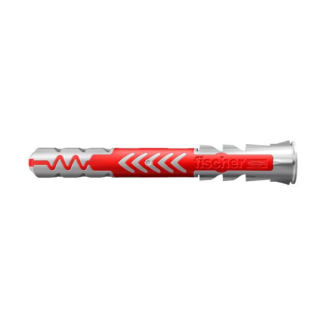 Set 25 x Diblu universal Fischer DuoPower 10x80 mm 538252 – fixare profesională pentru sarcini grele în beton, BCA și zidărie