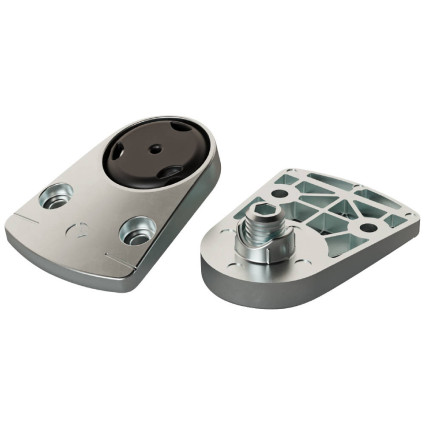 Picior reglabil pentru mobilă LH7.28 Italiana Ferramenta – Stabilitate și ajustare precisă