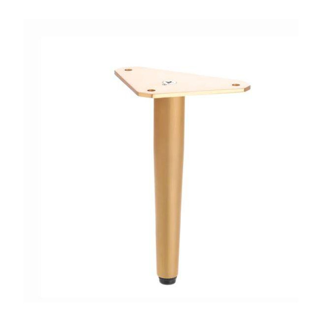 Picior mobilier Riex GA77 D22 H150 Auriu periat – Stabilitate și design premium