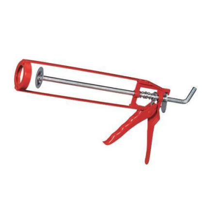 Pistol pentru silicon portocaliu – aplicator manual pentru cartușe silicon și etanșanți
