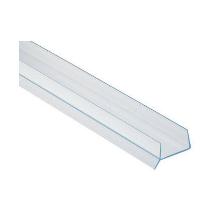 Profil pentru soclu cu etanșare Häfele 2500 mm transparent – protecție mobilier bucătărie