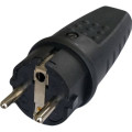 Ștecher cauciuc CP IP44 16A, priză industrială rezistentă la apă 250V