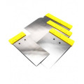 Set 4 șpacluri auto inox LUMYTOOLS LT06292, 50–120 mm, spatule metalice pentru glet și finisaje