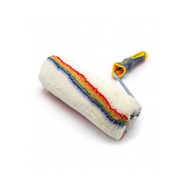 Trafalet acril multicolor 250 mm Lumytools LT09806 – pentru lavabilă, latex și siliconic, fir 18 mm