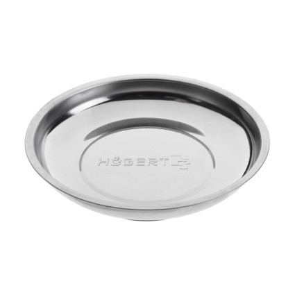 Tavă magnetică 150 mm Högert Technik HT4R512 – din inox, cu magnet puternic pentru șuruburi și piese mici