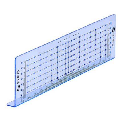 Șablon găurire mânere mobilier SIRO H163-288A18V1K – ghid montaj precis, interax până la 256 mm