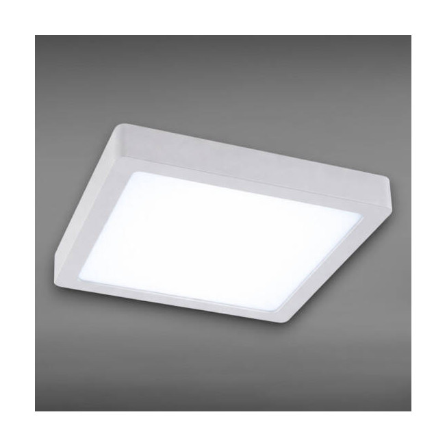 Spot LED pătrat 120x120 mm, 6W (echivalent 40W), 6400K lumină rece, aplicat