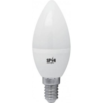 Bec LED E14 C37 lumânare 7W (echivalent 60W), 2700K lumină caldă