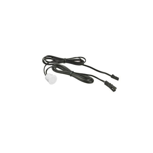 Comutator mecanic W01 cu dimmer pentru iluminat mobilier – întrerupător LED 12V compact, negru