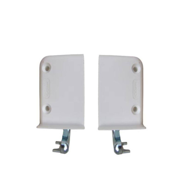 Set 2 Agățători Blum pentru Corpuri Suspendate, Finisaj Alb, Capacitate Mare de Încărcare