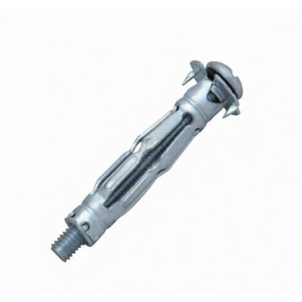 Ancora metalică tip Molly gips-carton M5x71 zincată, fixare profesională pentru rigips, 20 bucati