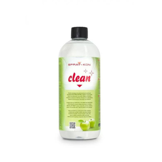 Solvent curățare adeziv Spray-Kon Clean, 1L, degresant profesional mobilier și suprafețe