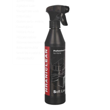 Soluție de curățat mobilă Hraniclean Soft Line 500 ml, curățare mobilier fără urme și protecție suprafețe