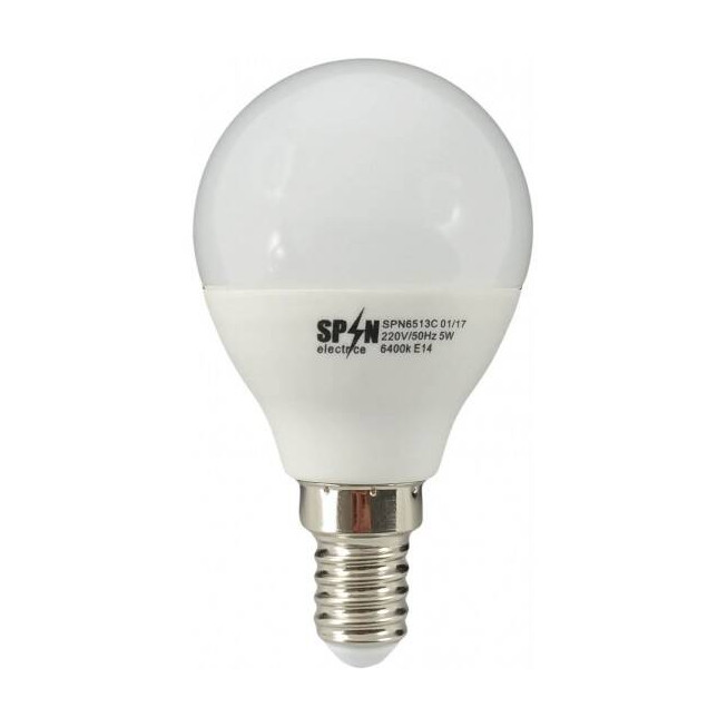 Bec LED E14 G45, 7W echivalent 60W, 6400K lumină rece – bec sferic economic 230V pentru iluminat interior