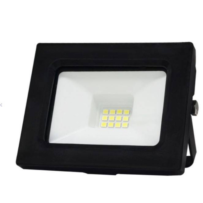 Proiector LED SMD Galaxy, 10W echivalent 50W, 6000K, lumină rece IP65 – proiector exterior compact pentru curte și fațadă