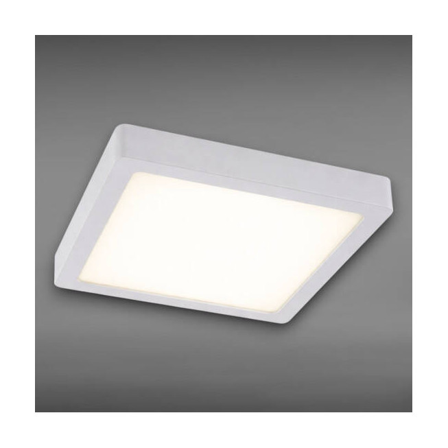 Spot LED pătrat aplicat, 18W, 4100K, lumină neutră, 220x220 – plafonieră LED modernă pentru interior