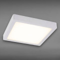 Spot LED pătrat aplicat, 18W, 4100K, lumină neutră, 220x220 – plafonieră LED modernă pentru interior