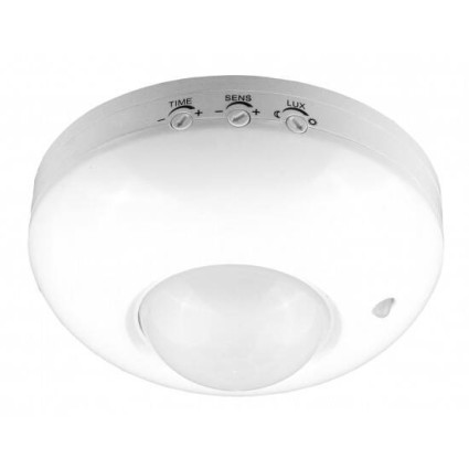 Senzor de mișcare 360gr, IP20, 200W – senzor PIR tavan pentru iluminat automat interior