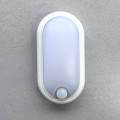 Aplică LED cu senzor de mișcare 360gr, 8W(60W), 6500K, IP65 – iluminat automat interior/exterior