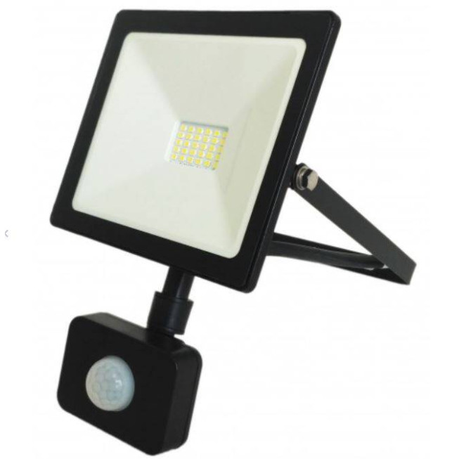 Proiector led SMD Galaxy cu senzor de mișcare, 20W (100W), 6000K, lumină rece, IP65, exterior, economic și inteligent
