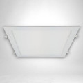 Spot led slim încastrat pătrat 300x300mm, 24W (200W), 2700K, lumină caldă, economic și modern