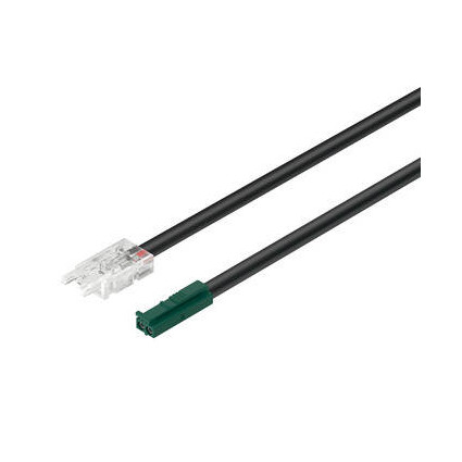 Cablu alimentare bandă LED Häfele Loox5, 24V, 2 pini, 5A, pentru bandă LED 8 mm (monocrom / tunable white), 2 metri