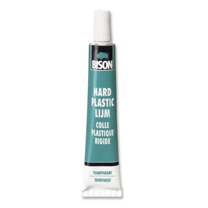 Adeziv PVC rigid Bison Plastic 25 ml, transparent, rezistent la apă și temperatură