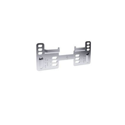 Set 2 x Placă montaj suspendare mobilier Italiana Ferramenta Libra WP 1211, oțel zincat, pentru corpuri suspendate