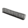 Perie antipraf uși glisante, GTV, 7x12 mm, autoadezivă, gri