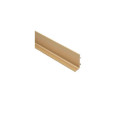 Profil mâner Gola superior tip J auriu mat 3 m din aluminiu – mâner încastrat pentru mobilier bucătărie fără mânere
