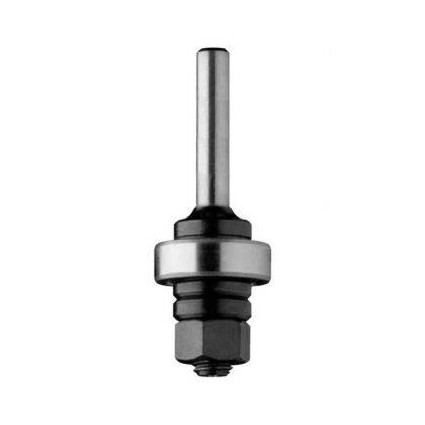 Coada pentru freză uluc Ø8 mm cu rulment 924.080.10 – tija frezare lemn, ghidaj precis