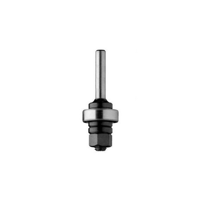Coada pentru freză uluc Ø8 mm cu rulment 924.080.10 – tija frezare lemn, ghidaj precis