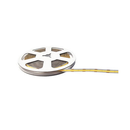 Bandă LED COB monocromă Häfele Loox5, 24V, 480 LED/m, 10W/m, IP20, lățime 8 mm, rola 5 m