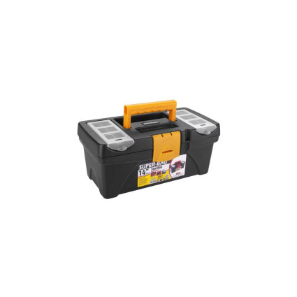 Cutie din plastic pentru scule 14”, ASR-2040, cu organizatoare și mâner pentru transport