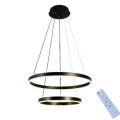 Lustră LED 165W 7800lm ajustabilă 3000K, 4000K, 6500K DL75L252 – iluminat modern cu intensitate reglabilă