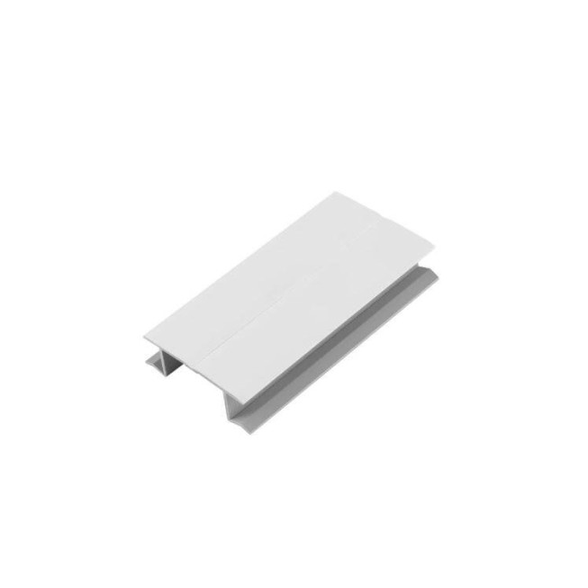 Element îmbinare plintă multiangolo H100 alb mat Hafele 713.57.570 pentru plinte PVC