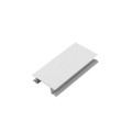 Element îmbinare plintă multiangolo H100 alb mat Hafele 713.57.570 pentru plinte PVC