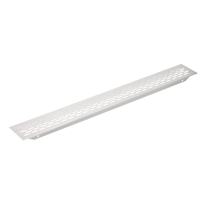 Grilă ventilație aluminiu 484x60 mm inox GTV KK-W60800-06 pentru mobilier