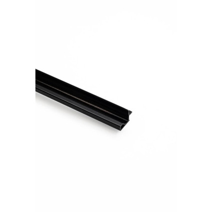 Profil gola corpuri suspendate, 3m, negru mat, AB-97118NG, pentru mobilier modern fără mânere